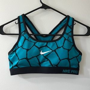 NWOT | Nike | Blue Dri-Fit Pro Sports Bra